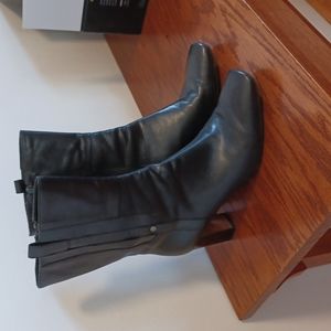 Nine West Black Leather Boots